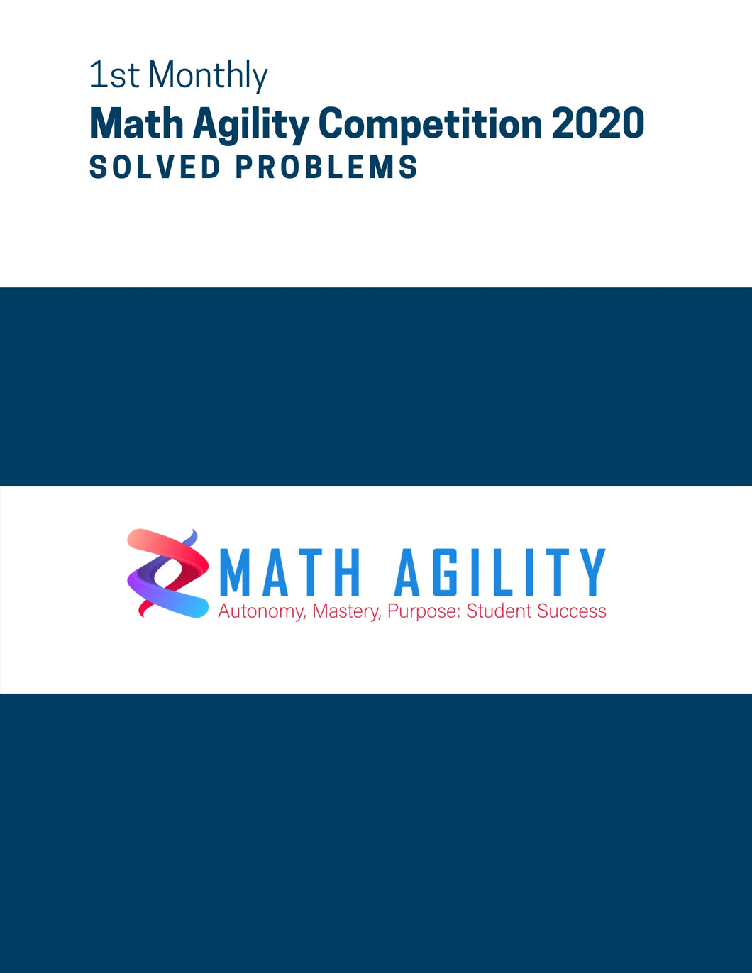 1st Math Agility Competition 2020 Solved Problems